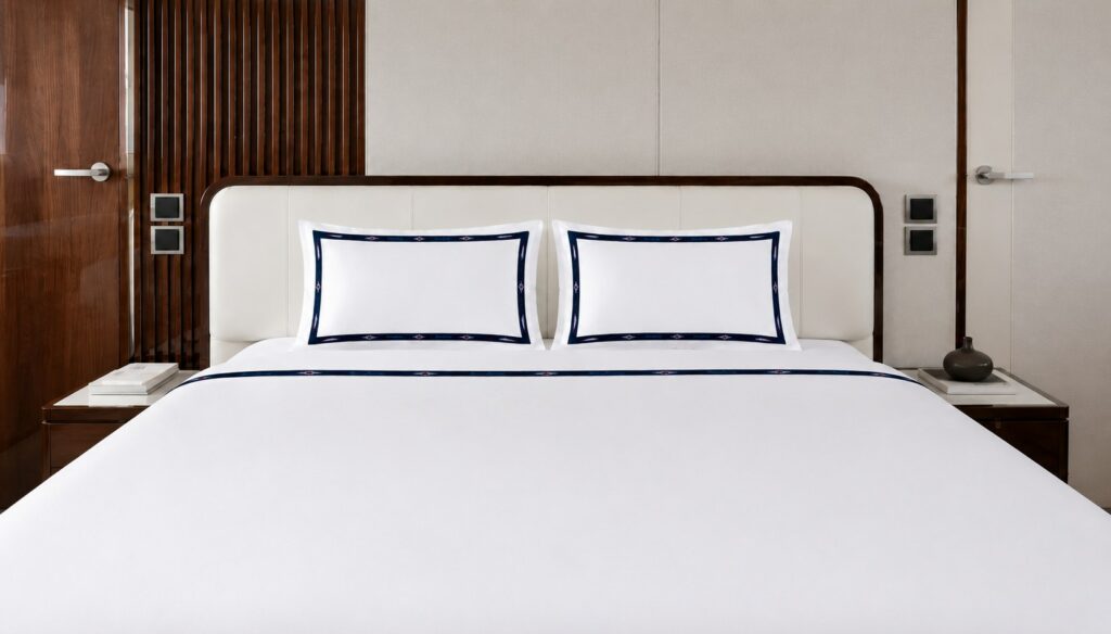 Ropa de cama para barco Côte Ouest, vista frontal